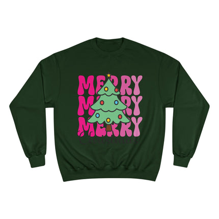 Christmas themed Champion Sweatshirt