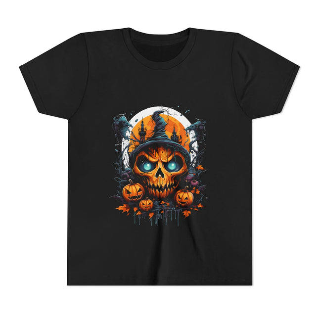 Halloween themed Youth Short Sleeve Tee