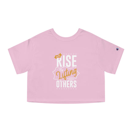 Typography themed Champion Women's Heritage Cropper T-Shirt