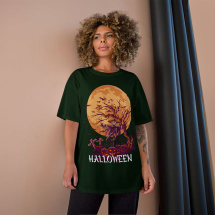 Champion-T-Shirt mit Halloween-Motiv