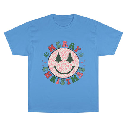 Champion-T-Shirt mit Weihnachtsmotiv