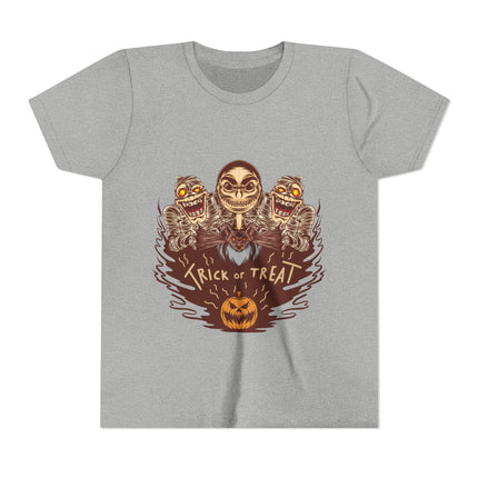 Halloween-Kurzarm-T-Shirt für Jugendliche