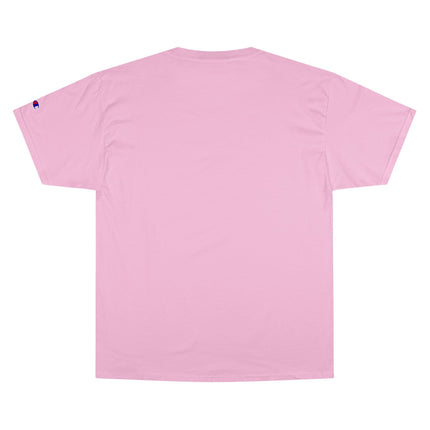 Champion-T-Shirt mit Typografie-Motiv