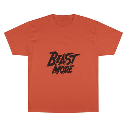 Champion-T-Shirt mit Typografie-Motiv