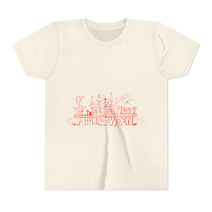 Halloween-Kurzarm-T-Shirt für Jugendliche