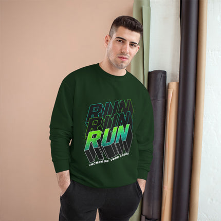 Champion-Sweatshirt mit Typografie-Motiv