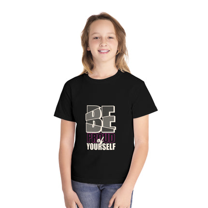 Typography themed Youth Midweight Tee