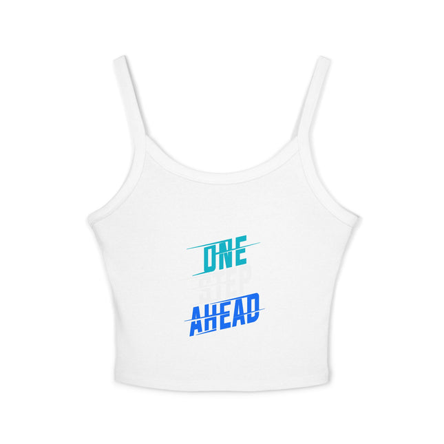Typografie Themen Damen Spaghetti Strap Tank Top 