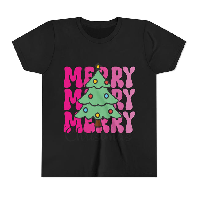 Kurzärmeliges T-Shirt für Jugendliche mit Weihnachtsmotiv