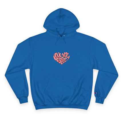 Typography themed Champion Hoodie