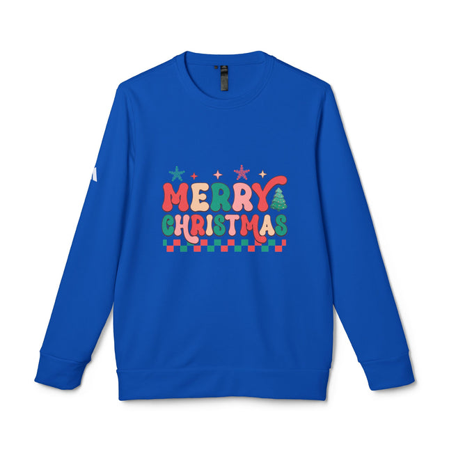 Christmas themed Adidas Unisex Fleece Crewneck Sweatshirt