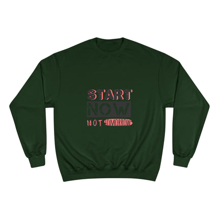 Champion-Sweatshirt mit Typografie-Motiv