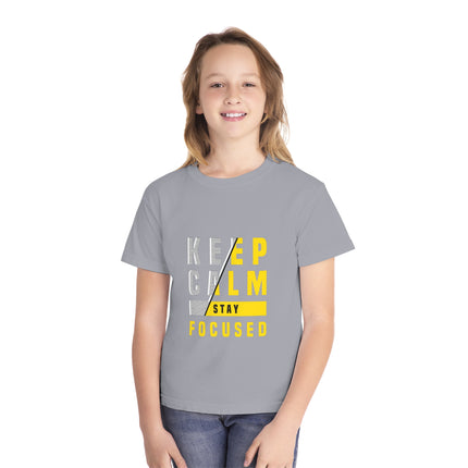 Typography themed Youth Midweight Tee