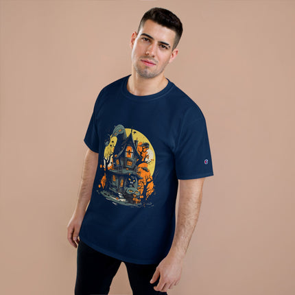 Champion-T-Shirt mit Halloween-Motiv