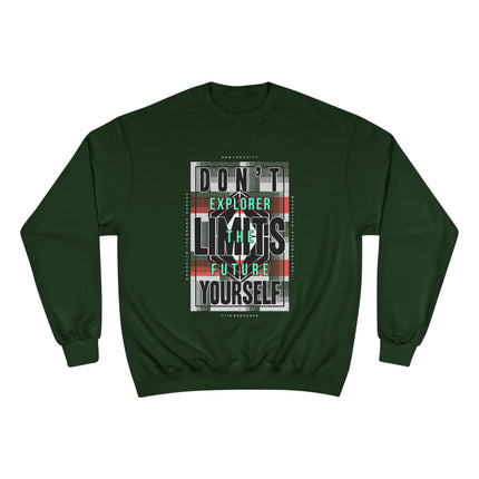 Champion-Sweatshirt mit Typografie-Motiv