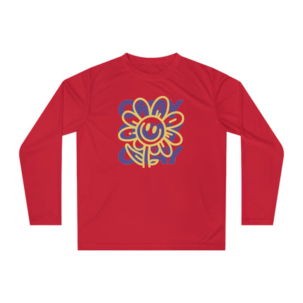 okay okay okay chill mood Unisex Performance Long Sleeve Shirt