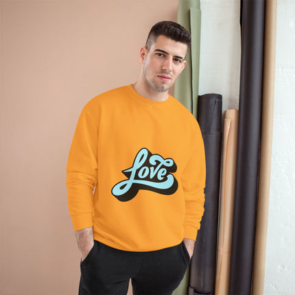 Champion-Sweatshirt mit Typografie-Motiv