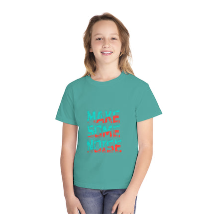 Typography themed Youth Midweight Tee