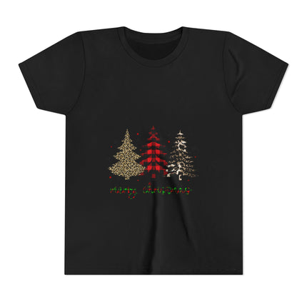 Christmas themed Youth Short Sleeve Tee