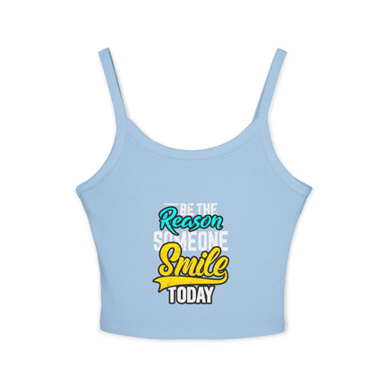Typografie Themen Damen Spaghetti Strap Tank Top 