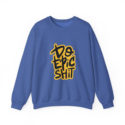 Unisex Heavy Blend Crewneck Sweatshirt mit Typografie-Motiv