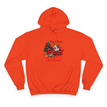 Christmas themed Champion Hoodie