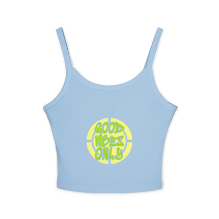 Typografie Themen Damen Spaghetti Strap Tank Top 