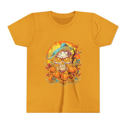 Halloween themed Youth Short Sleeve Tee