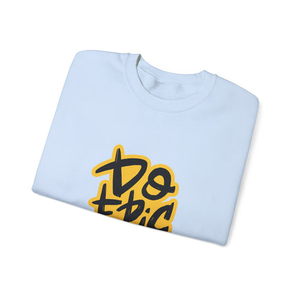Unisex Heavy Blend Crewneck Sweatshirt mit Typografie-Motiv