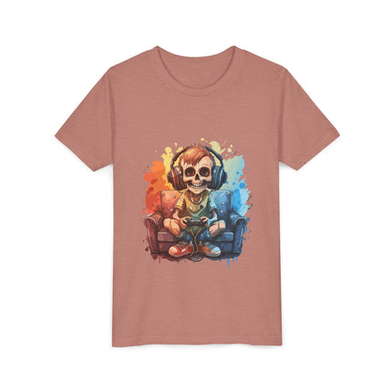 Halloween-Kurzarm-T-Shirt für Jugendliche