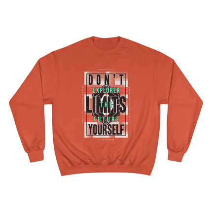 Champion-Sweatshirt mit Typografie-Motiv