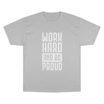 Champion-T-Shirt mit Typografie-Motiv