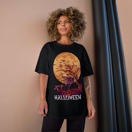Champion-T-Shirt mit Halloween-Motiv