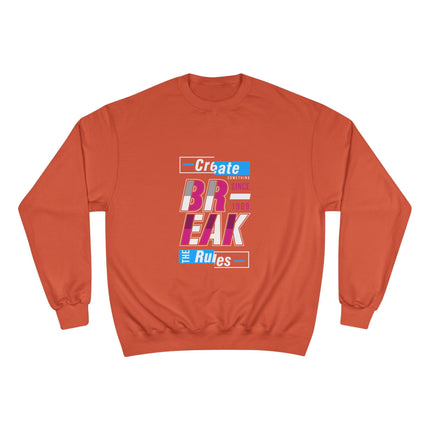 Champion-Sweatshirt mit Typografie-Motiv