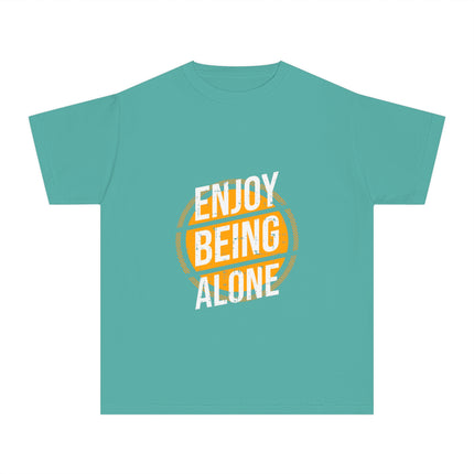 Typography themed Youth Midweight Tee
