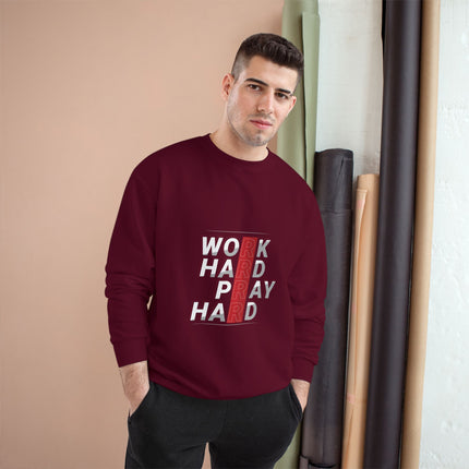 Champion-Sweatshirt mit Typografie-Motiv