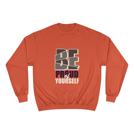 Champion-Sweatshirt mit Typografie-Motiv