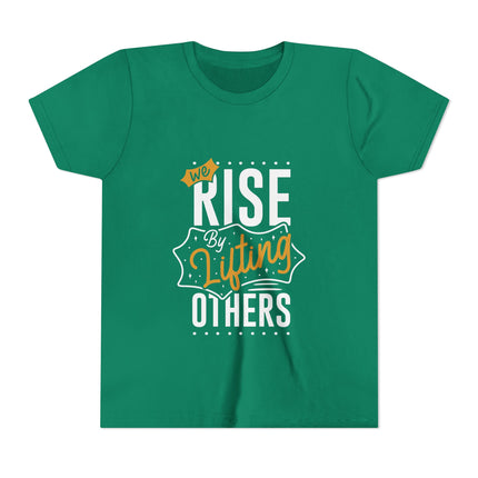 Typography themed Youth Short Sleeve Tee