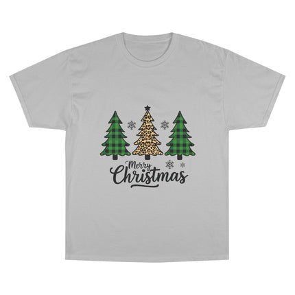 Champion-T-Shirt mit Weihnachtsmotiv