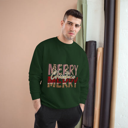 Christmas themed Champion Sweatshirt