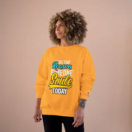 Champion-Sweatshirt mit Typografie-Motiv