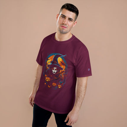 Champion-T-Shirt mit Halloween-Motiv