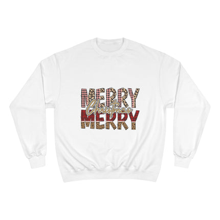Christmas themed Champion Sweatshirt