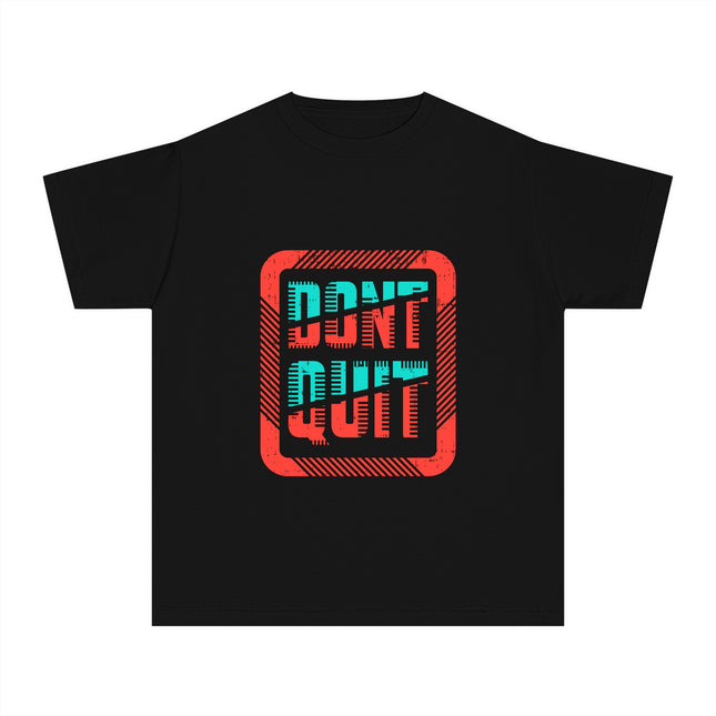 Typography themed Youth Midweight Tee