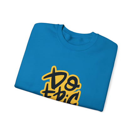 Unisex Heavy Blend Crewneck Sweatshirt mit Typografie-Motiv