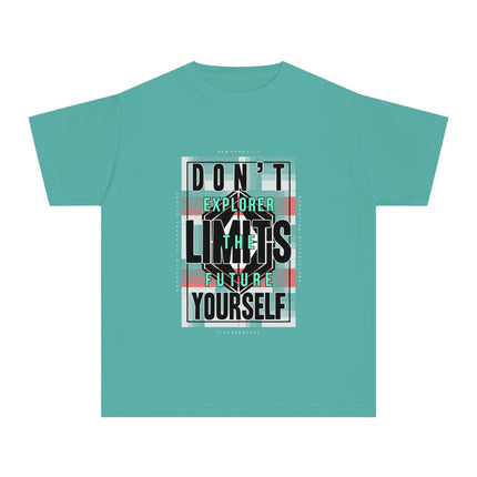 Typography themed Youth Midweight Tee