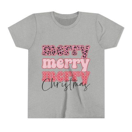 Christmas themed Youth Short Sleeve Tee