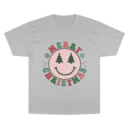 Champion-T-Shirt mit Weihnachtsmotiv