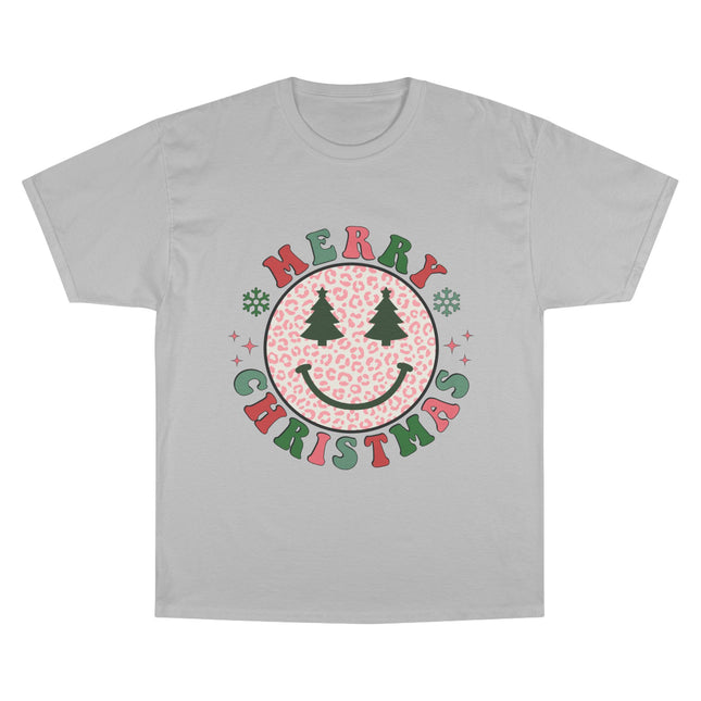 Champion-T-Shirt mit Weihnachtsmotiv
