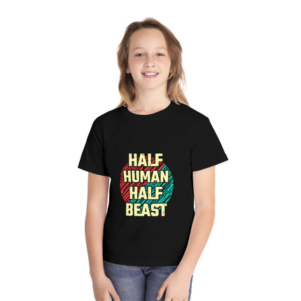Typography themed Youth Midweight Tee